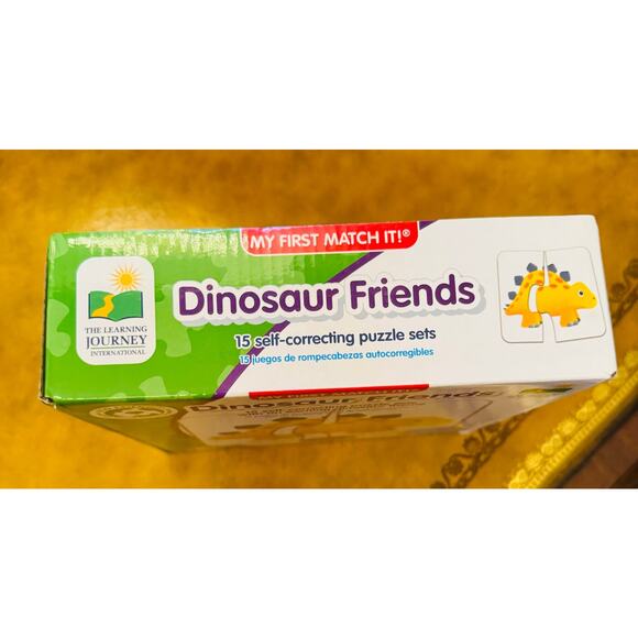 Dinosaurs: Learning Journey My First Match It Durable Quality Puzzle Age 2 - 5 - Picture 13 of 14